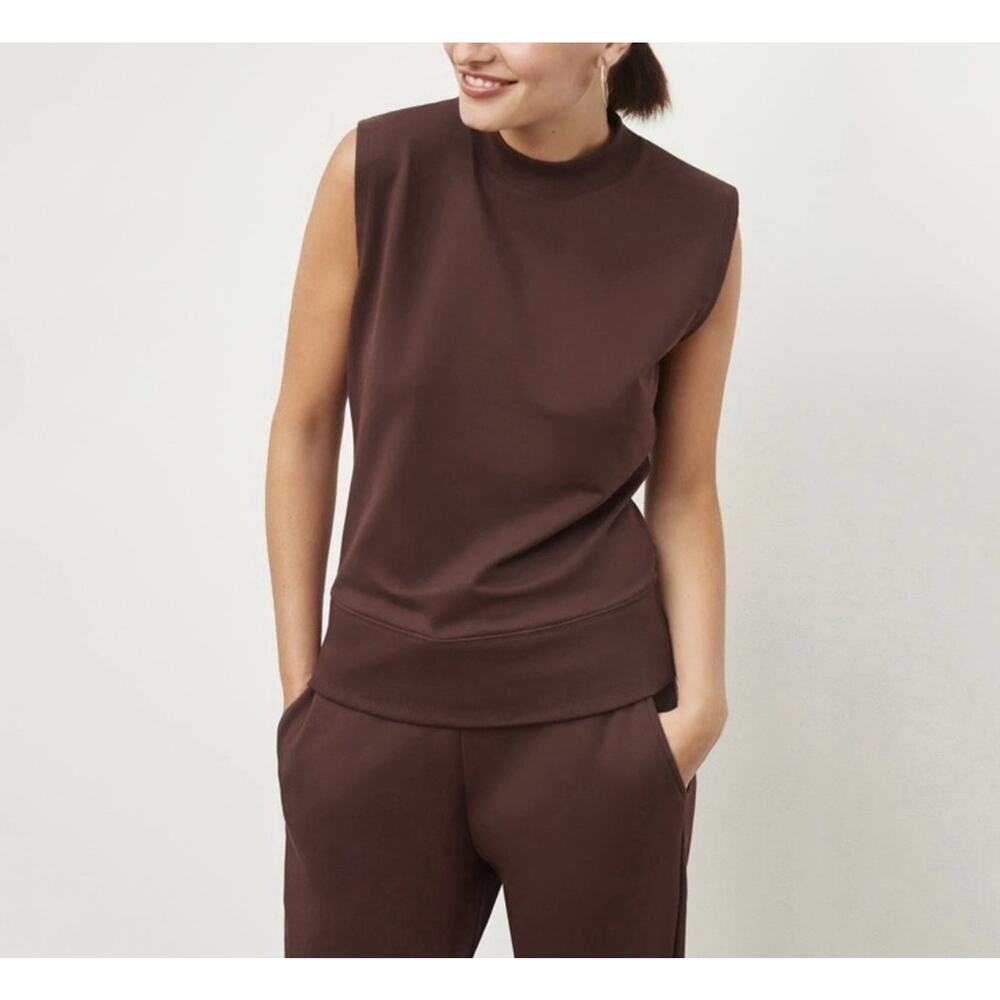 M.M. LaFleur Toni Top French Terry Huckleberry Size Xl